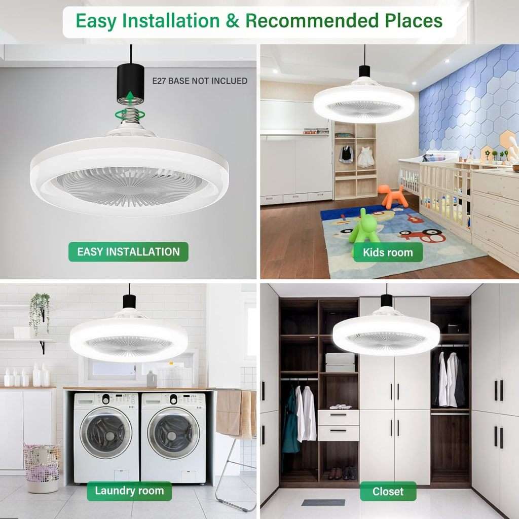 30W LED Light with Build-in Fan