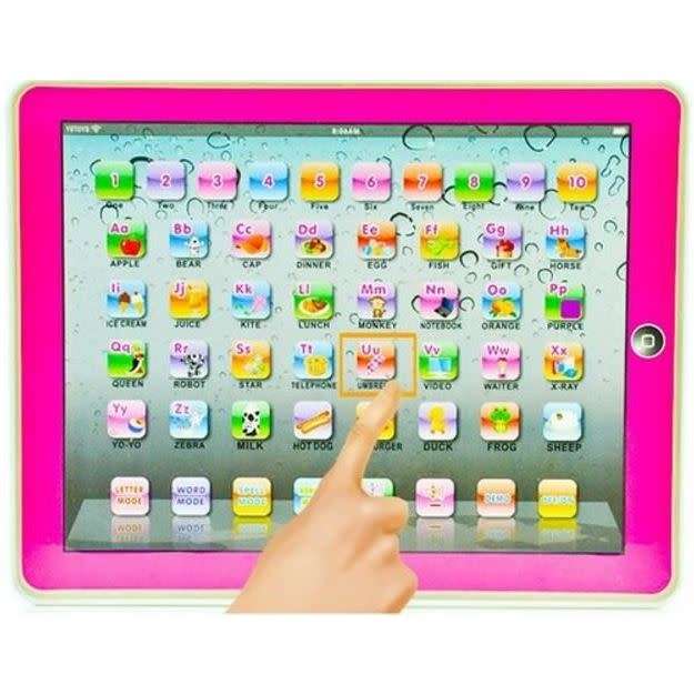Children`s Touch Learning Education Y-Pad Tablet With Music, Words, Numbers, Questions...