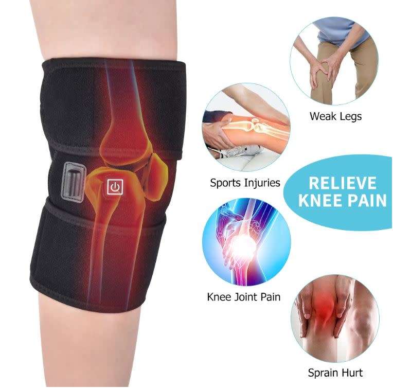 Heated Knee Brace, Relives Knee pain, Arthritis and other Pain on Other Body Parts - START R1 ONLY
