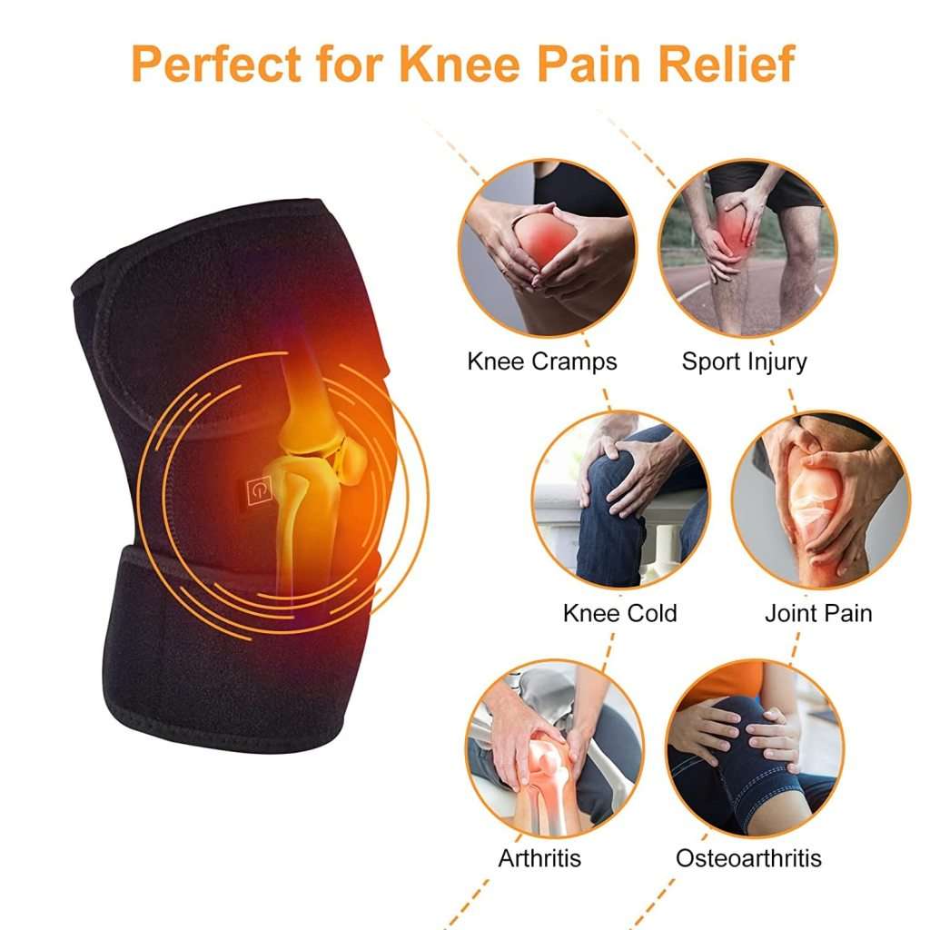 Heated Knee Brace, Relives Knee pain, Arthritis and other Pain on Other Body Parts - START R1 ONLY