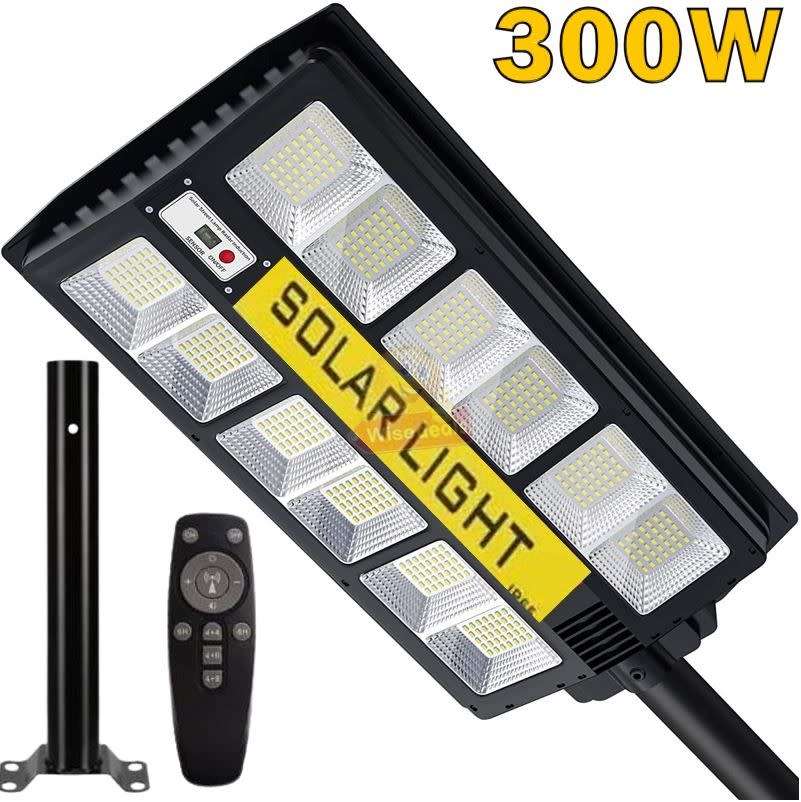 Super Bright 300W Solar Sensor Street Light with Remote Control