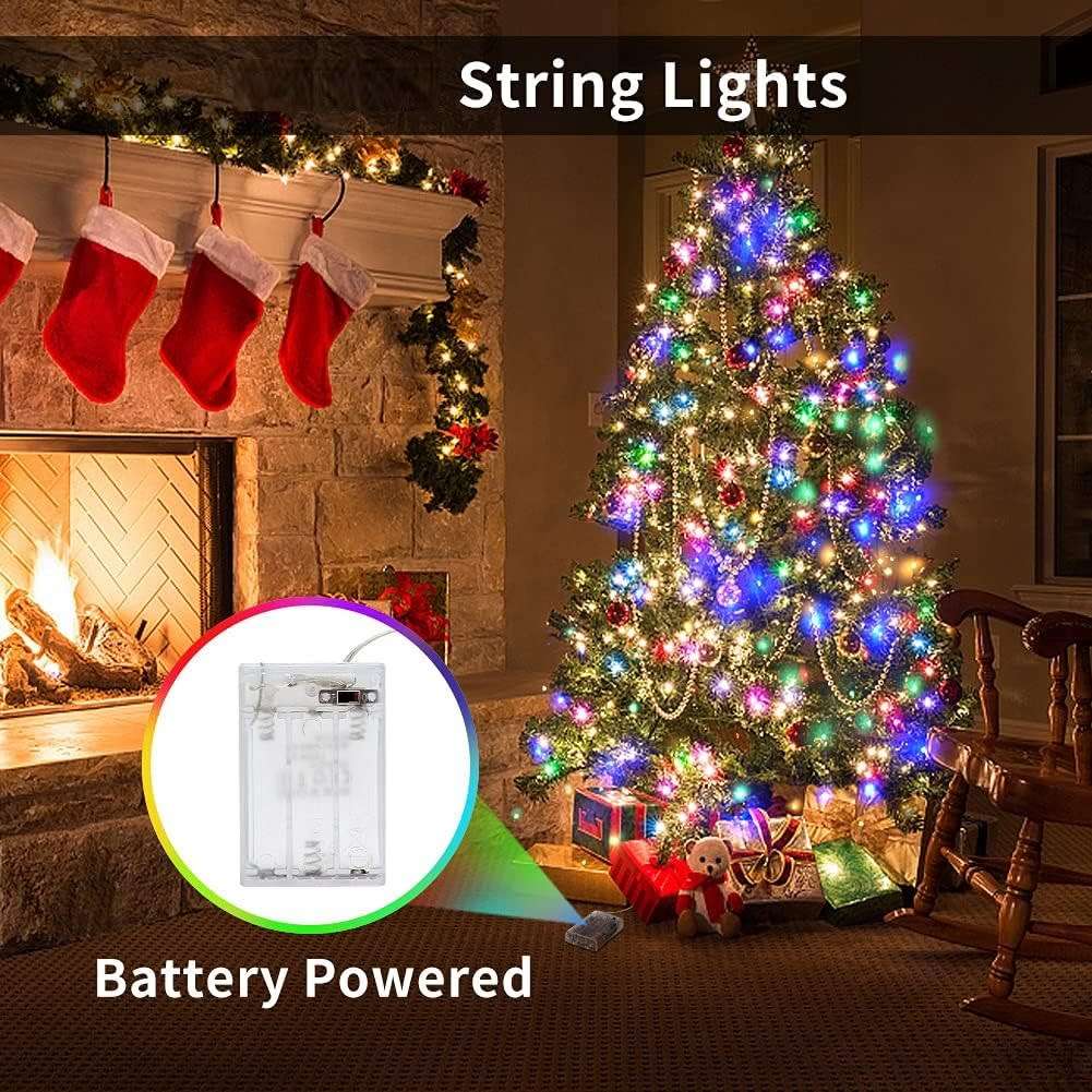 10m, 100 LED Multi-Colour String Lights for the Ultimate Decoration