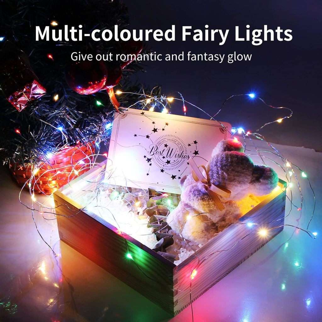 10m, 100 LED Multi-Colour String Lights for the Ultimate Decoration