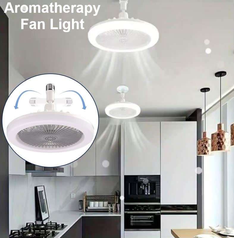 30W LED Light with Aromatherapy Fan, Strong Wind