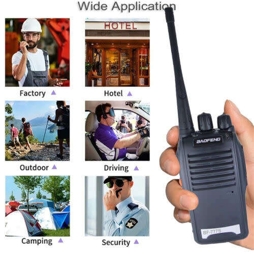 2 X Handheld Hand Radio Set with 16 Channels and lots of Accessories