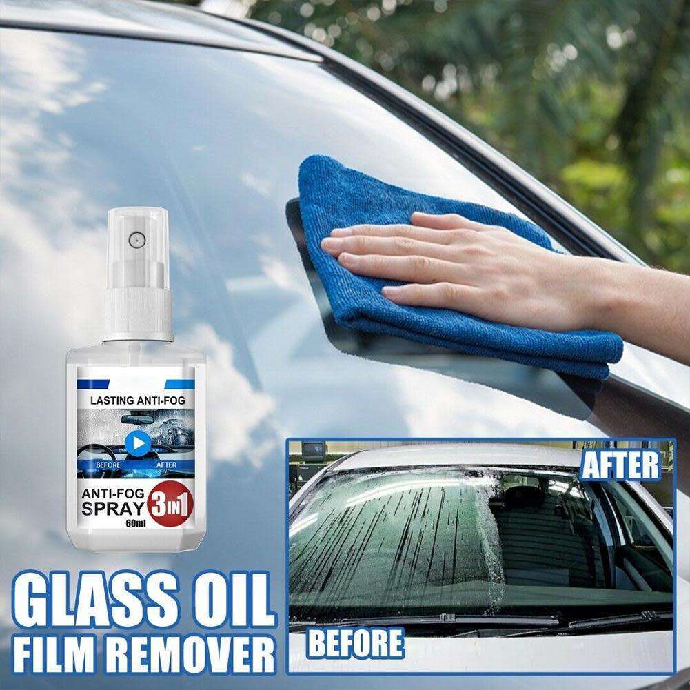 3-in-1 Anti-Fog Spray, Protect your Car & other Glass Surfaces, Waterproof and Durable, Easy to Use