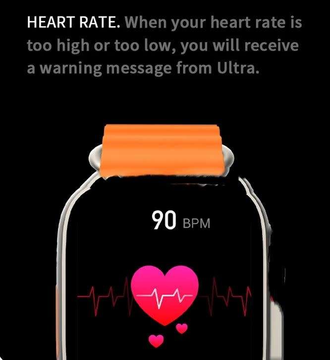 W8 Ultra with 2 Straps & TWS Earbuds, Zinc Alloy Body, Blood Oxygen, Heart Rate, Blood Pressure...