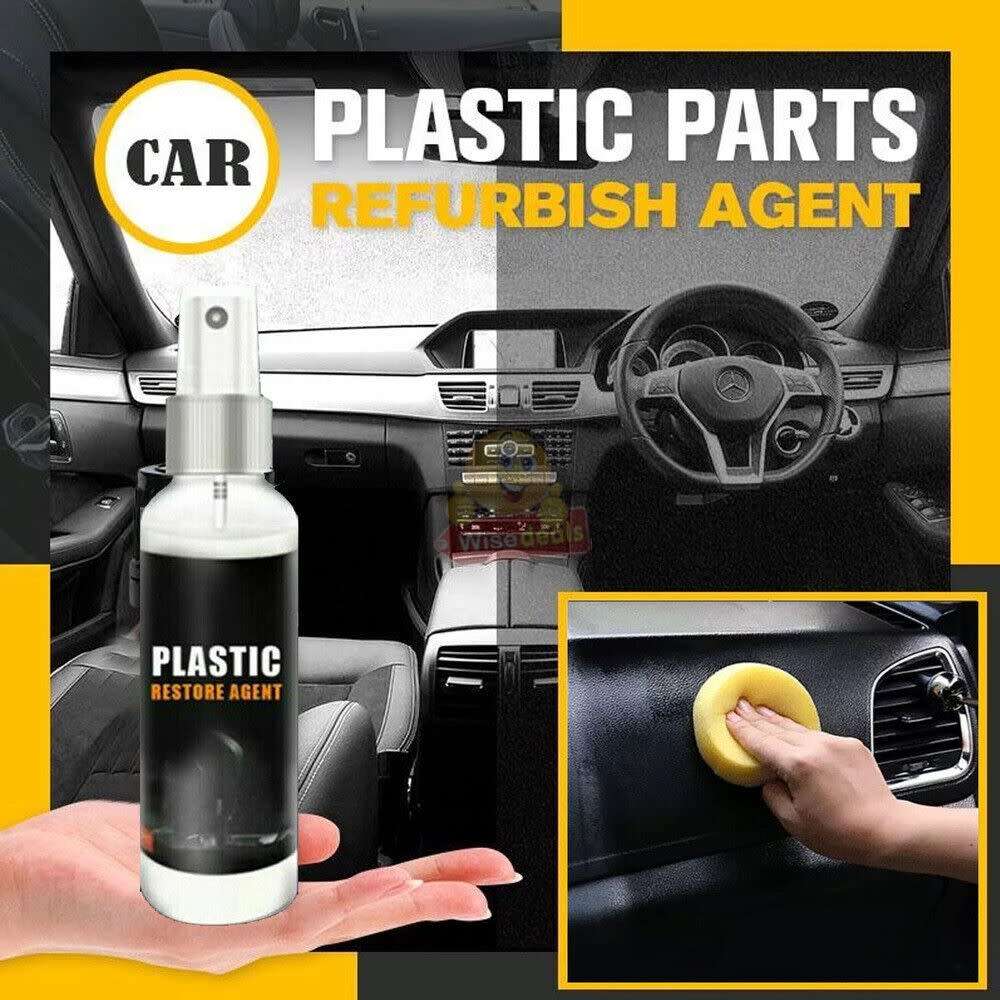 Plastic and Leather Restore Agent for your Home or in Your Car