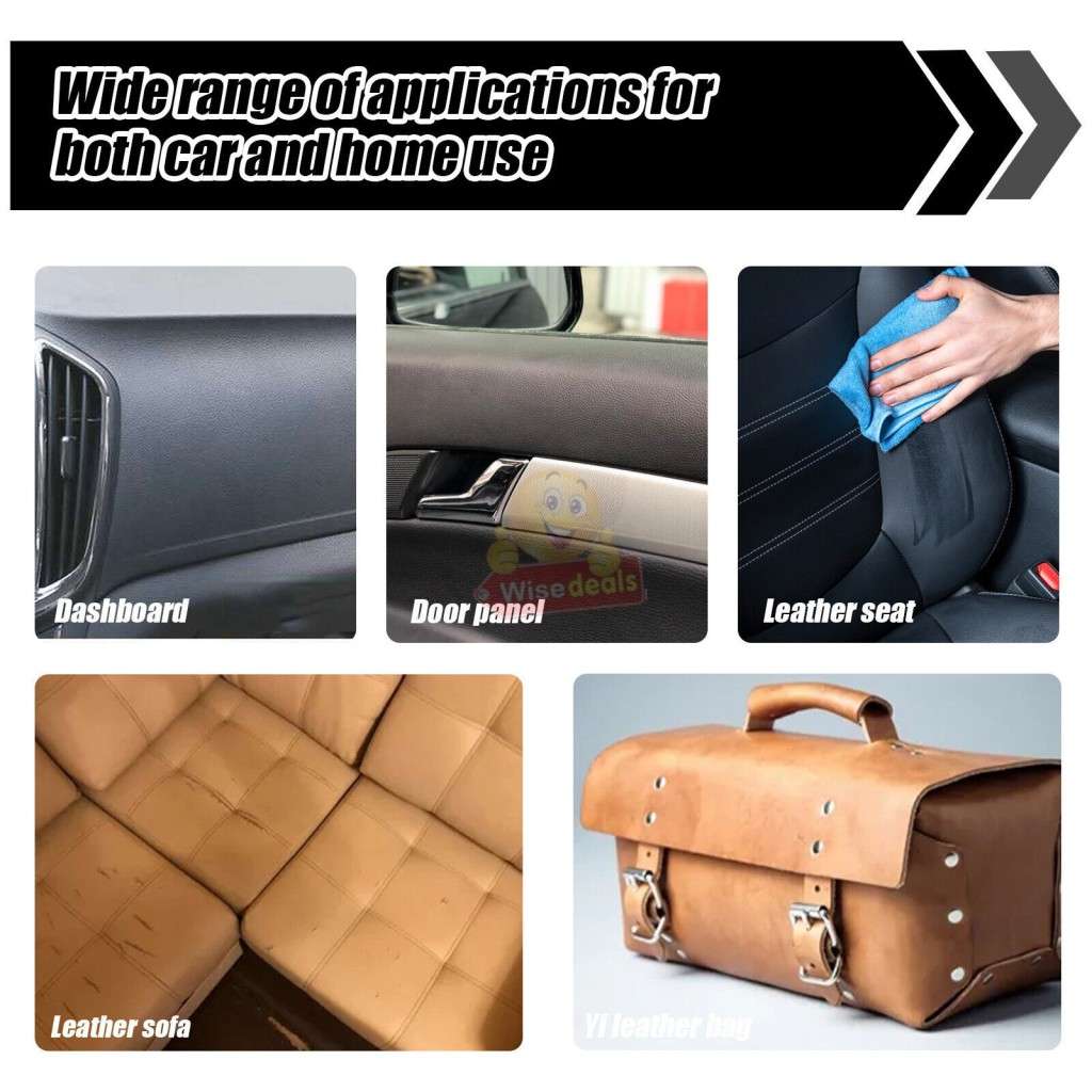 Plastic and Leather Restore Agent for your Home or in Your Car