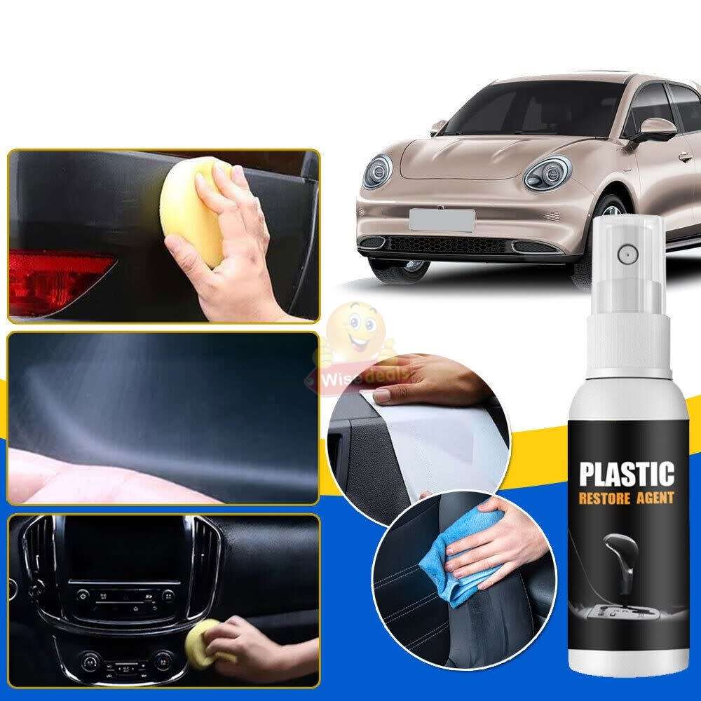 Plastic and Leather Restore Agent for your Home or in Your Car