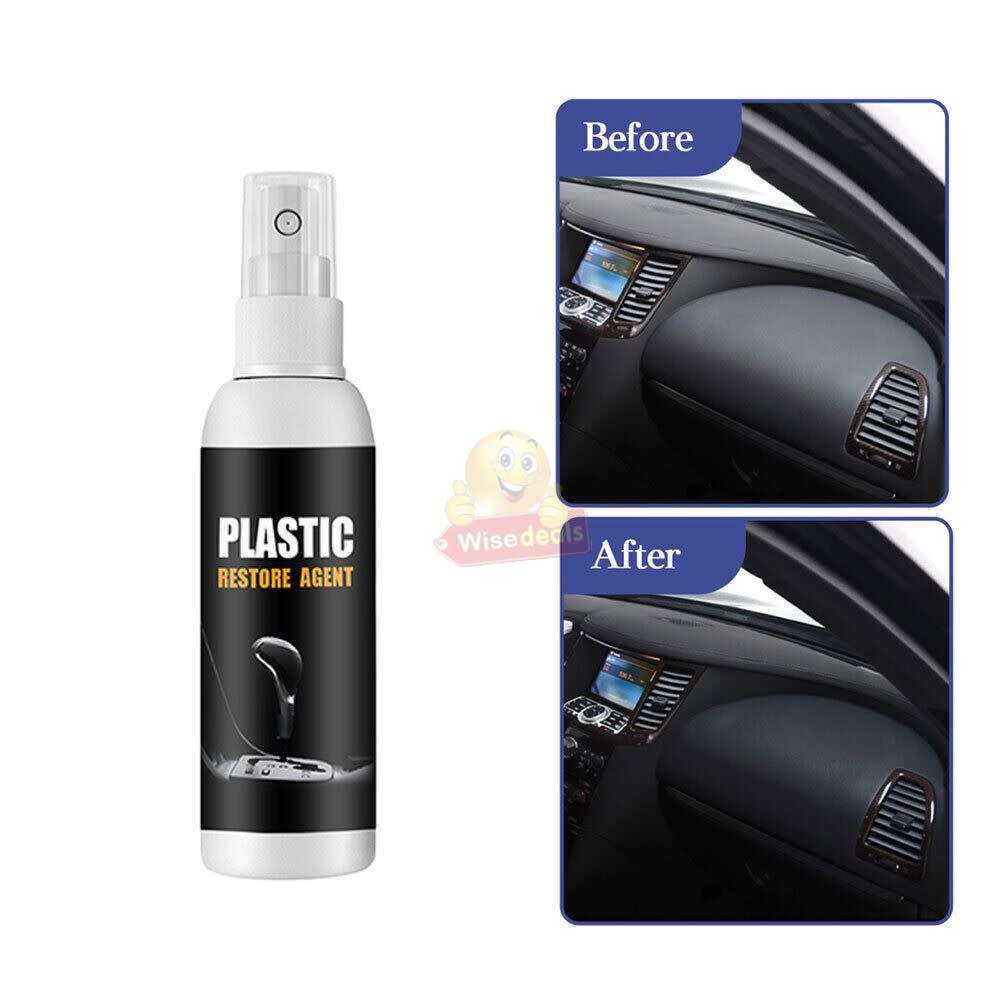 Plastic and Leather Restore Agent for your Home or in Your Car