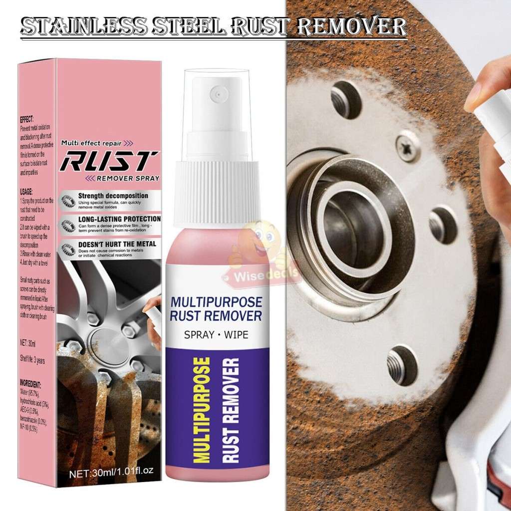 Rust Remover Spray  Remove rust effectively from all metal and stainless-steel surfaces