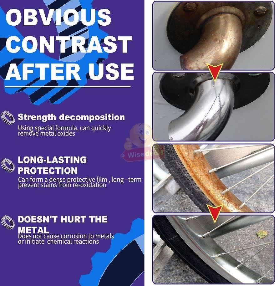 Rust Remover Spray  Remove rust effectively from all metal and stainless-steel surfaces