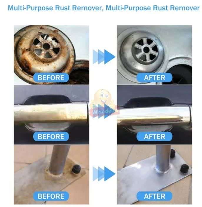Rust Remover Spray  Remove rust effectively from all metal and stainless-steel surfaces
