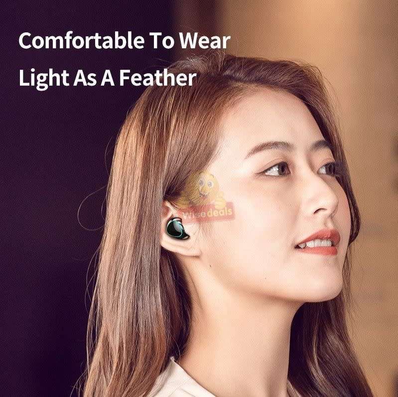 TWS Bluetooth Earbuds with LED Digital Power Display and Power Bank