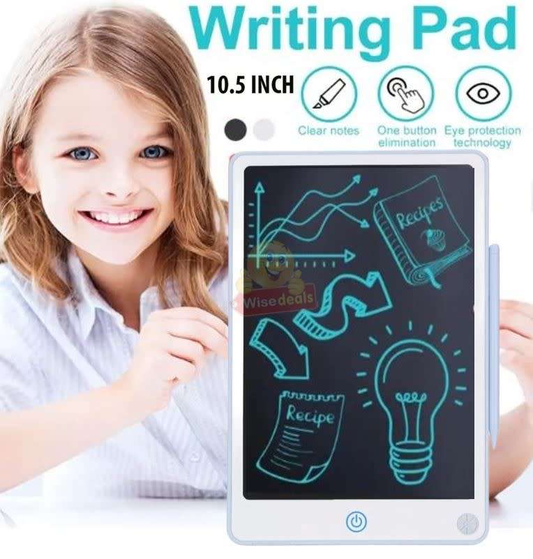 LARGE 10.5` Children`s LCD Writing Tablet, Say Goodbye to Paper!