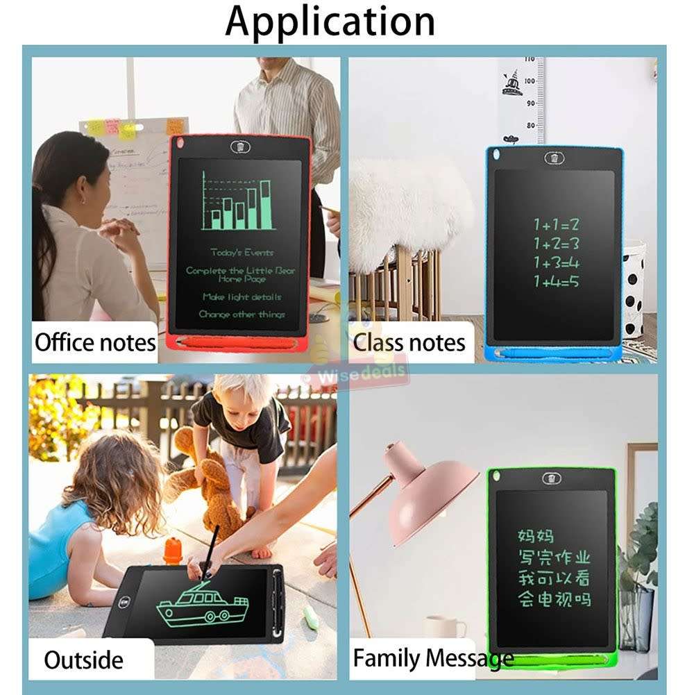 LARGE 10.5` Children`s LCD Writing Tablet, Say Goodbye to Paper!