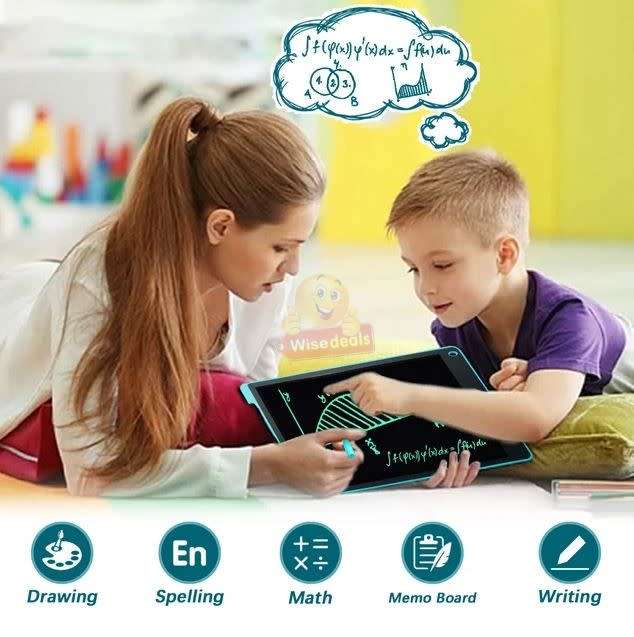 LARGE 10.5` Children`s LCD Writing Tablet, Say Goodbye to Paper!