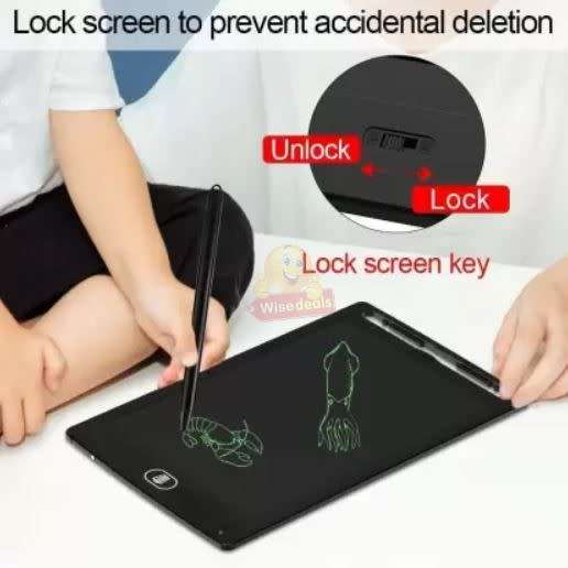 LARGE 10.5` Children`s LCD Writing Tablet, Say Goodbye to Paper!
