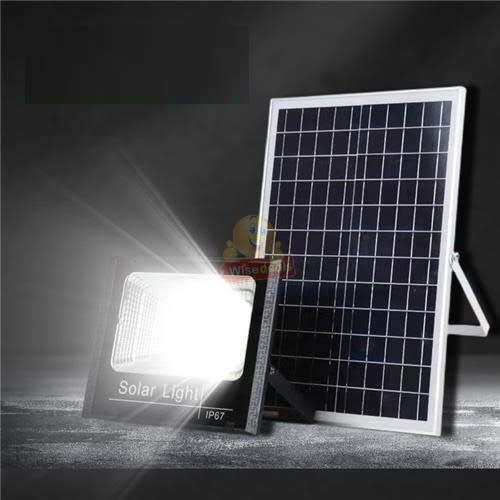 100W LED SOLAR Flood light with Solar Panel and Remote Control
