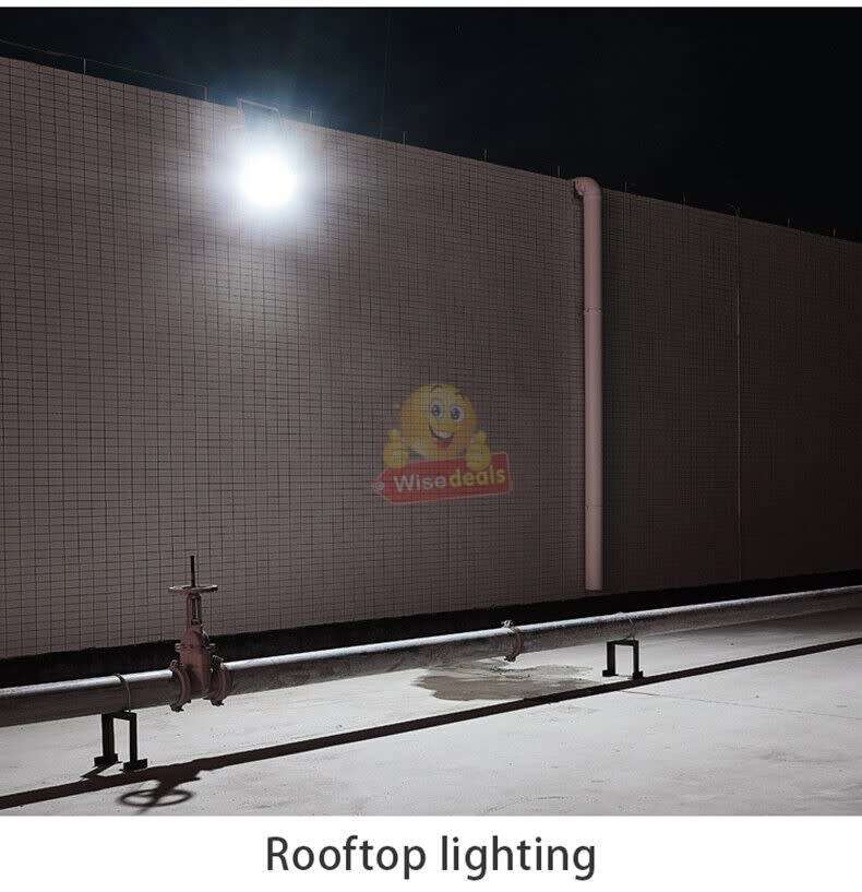 100W LED SOLAR Flood light with Solar Panel and Remote Control