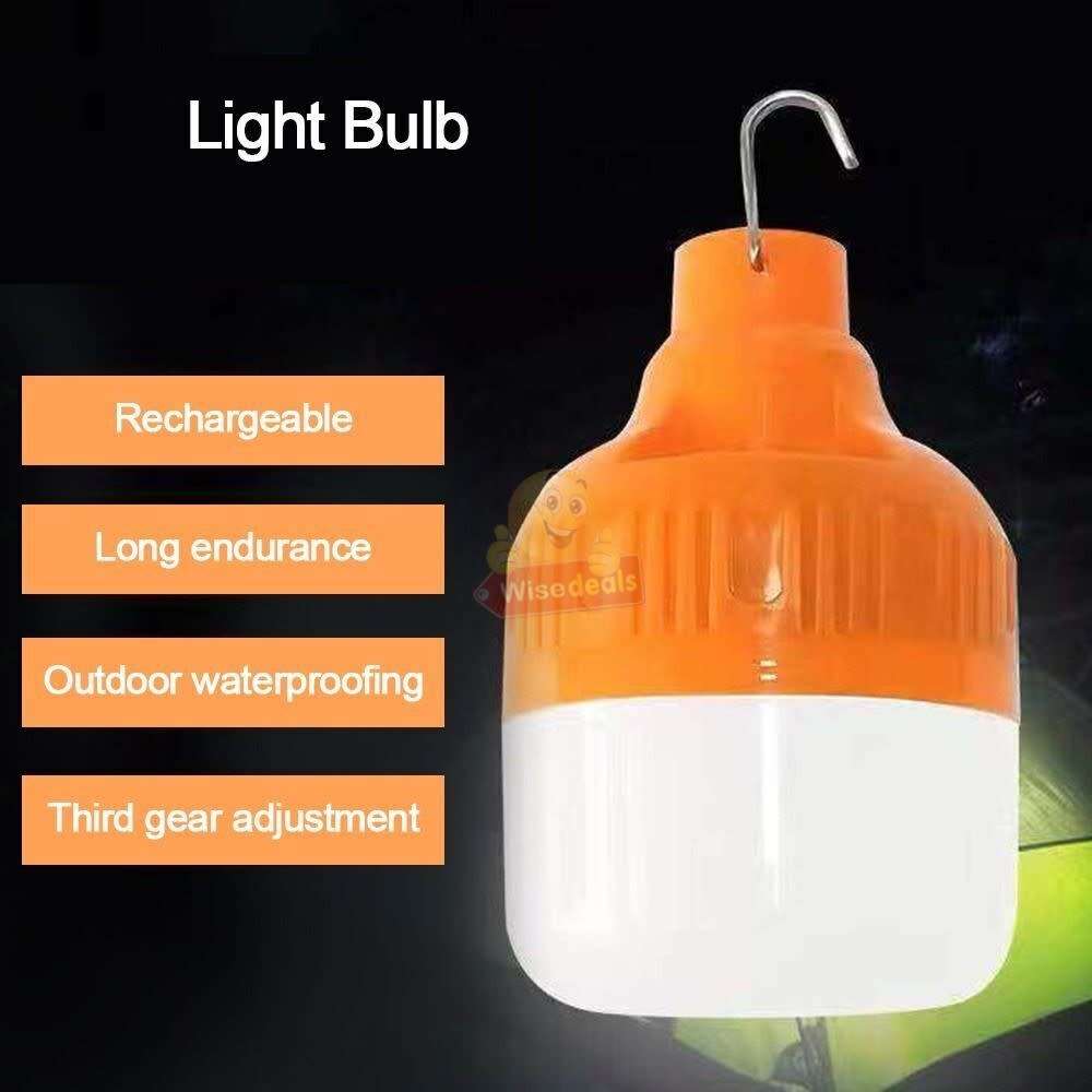 20W Emergency Rechargeable Light with 2000mAh Battery, Use as Power Bank