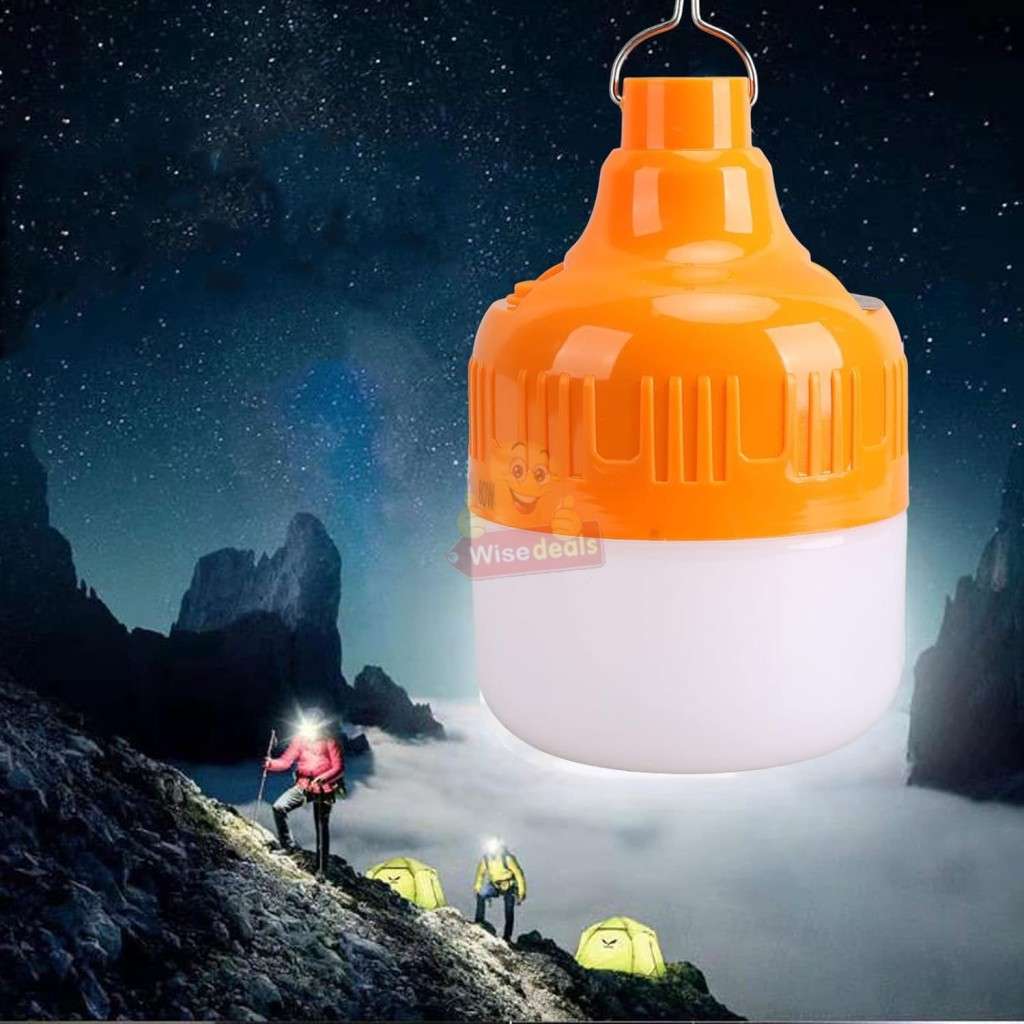 20W Emergency Rechargeable Light with 2000mAh Battery, Use as Power Bank