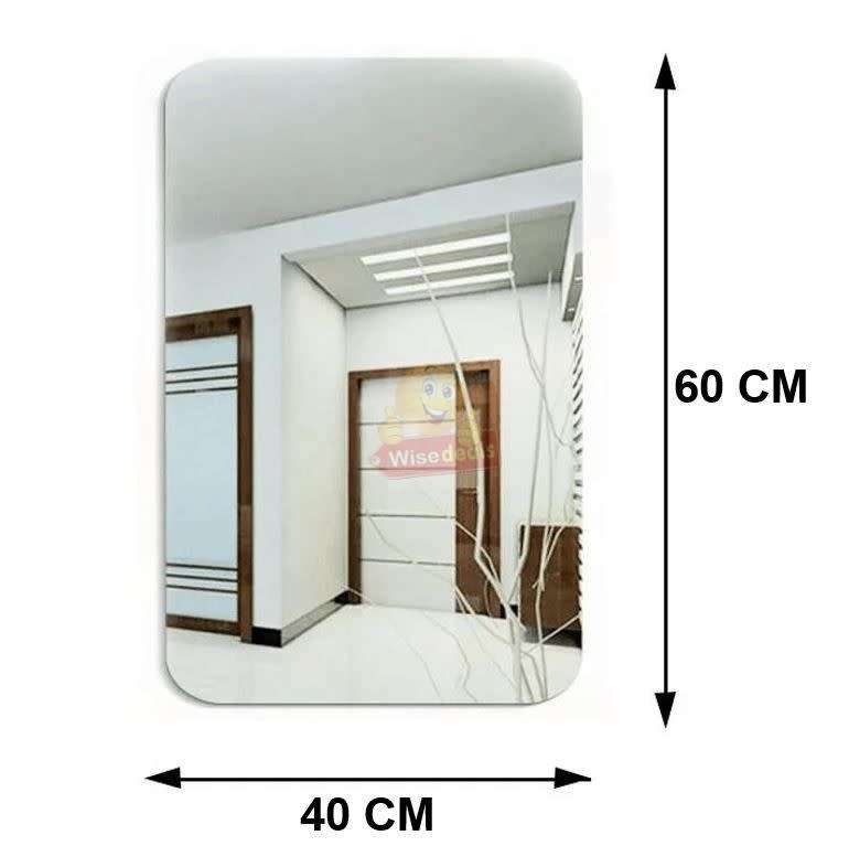 Rectangeler Mirror, Flexible, Waterproof and Self-Adhesive