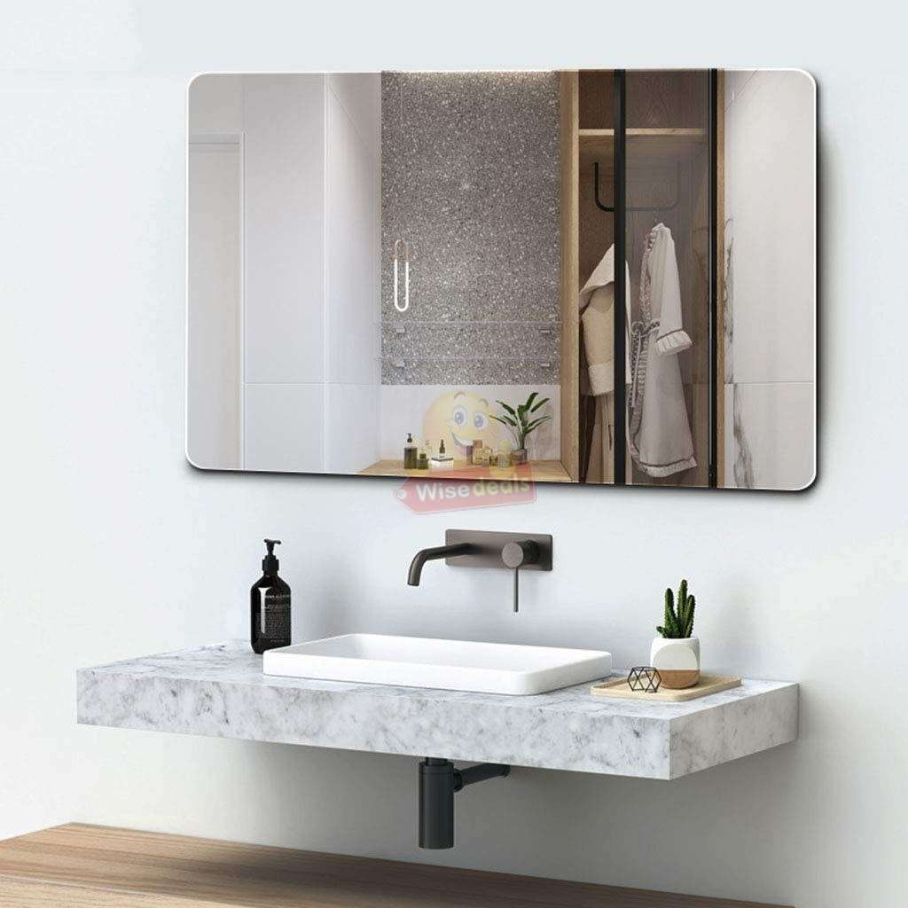Rectangeler Mirror, Flexible, Waterproof and Self-Adhesive