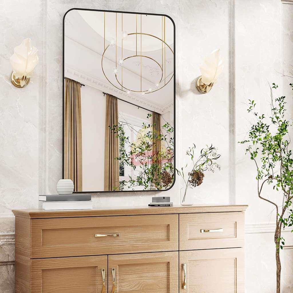 Rectangeler Mirror, Flexible, Waterproof and Self-Adhesive