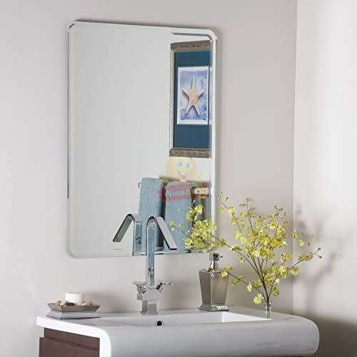 Rectangeler Mirror, Flexible, Waterproof and Self-Adhesive