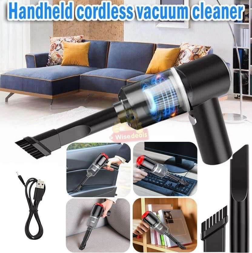 Wireless 9000pa Powerful High Suction Portable Vacuum Cleaner
