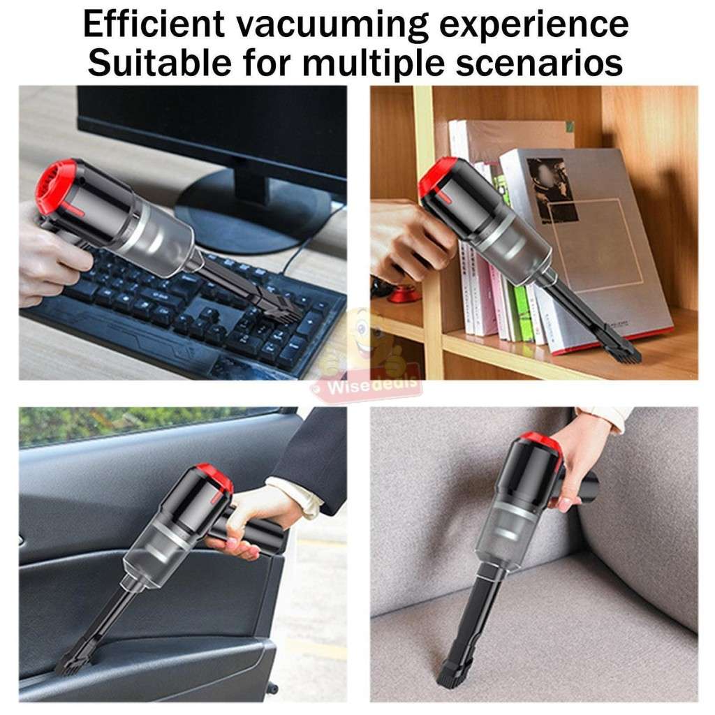 Wireless 9000pa Powerful High Suction Portable Vacuum Cleaner