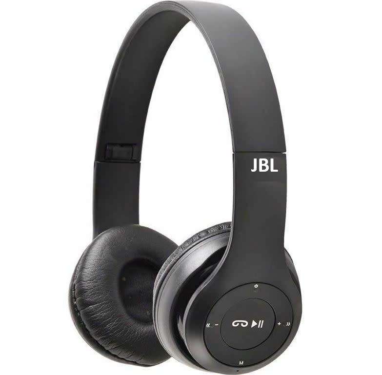JBL Power Sound Foldable Wireless Bluetooth Headphones with SD Card function, FM Radio etc.