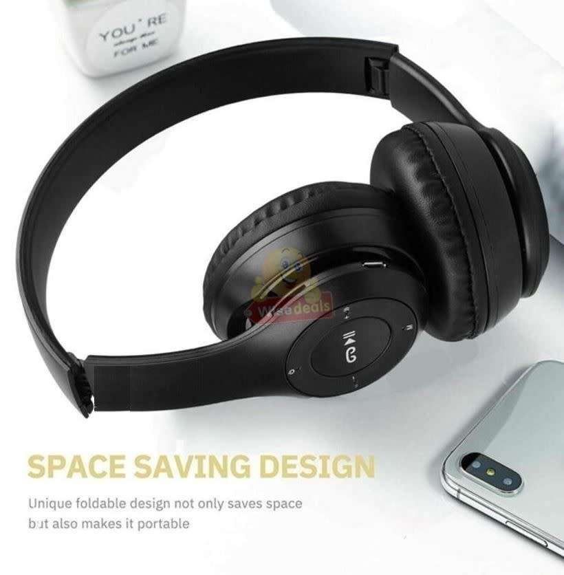 JBL Power Sound Foldable Wireless Bluetooth Headphones with SD Card function, FM Radio etc.