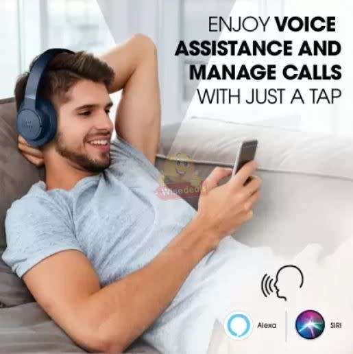 JBL Power Sound Foldable Wireless Bluetooth Headphones with SD Card function, FM Radio etc.