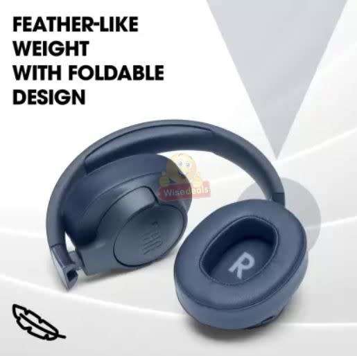 JBL Power Sound Foldable Wireless Bluetooth Headphones with SD Card function, FM Radio etc.