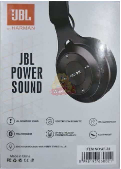 Foldable Wireless Bluetooth Headphones with SD Card function, FM Radio etc