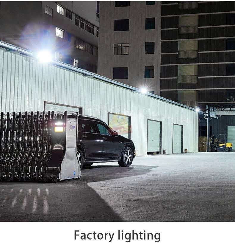 200W LED SOLAR Flood light with Solar Panel and Remote Control and Bracket