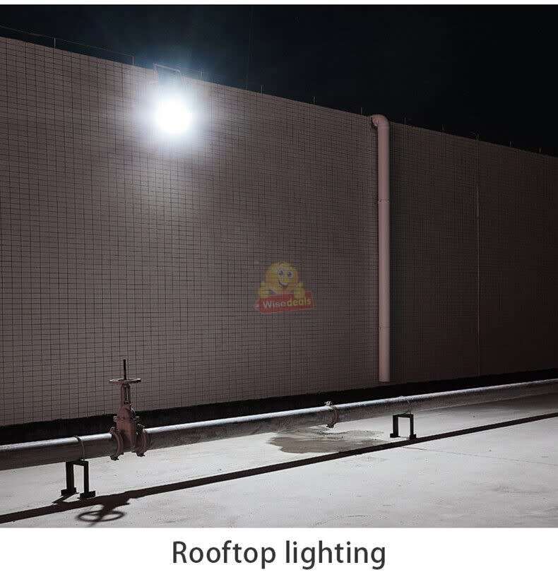 200W LED SOLAR Flood light with Solar Panel and Remote Control and Bracket