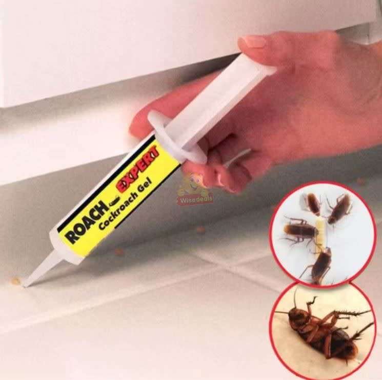 2 X Roach Expert Cockroach Gel, is a strong and wide-reaching solution to your cockroach problems!