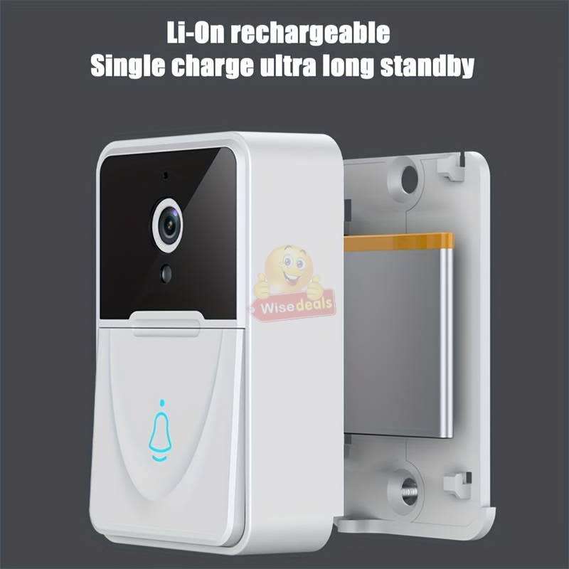 Wireless WIFI Video Door Intercom System with Two-Way Talk, Video, Photos, Night Vision - START R1