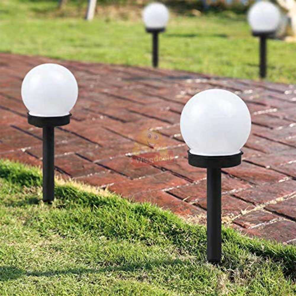 4 Piece SOLAR LED Waterproof Lights, 4 LIGHTS IN 1 BOX