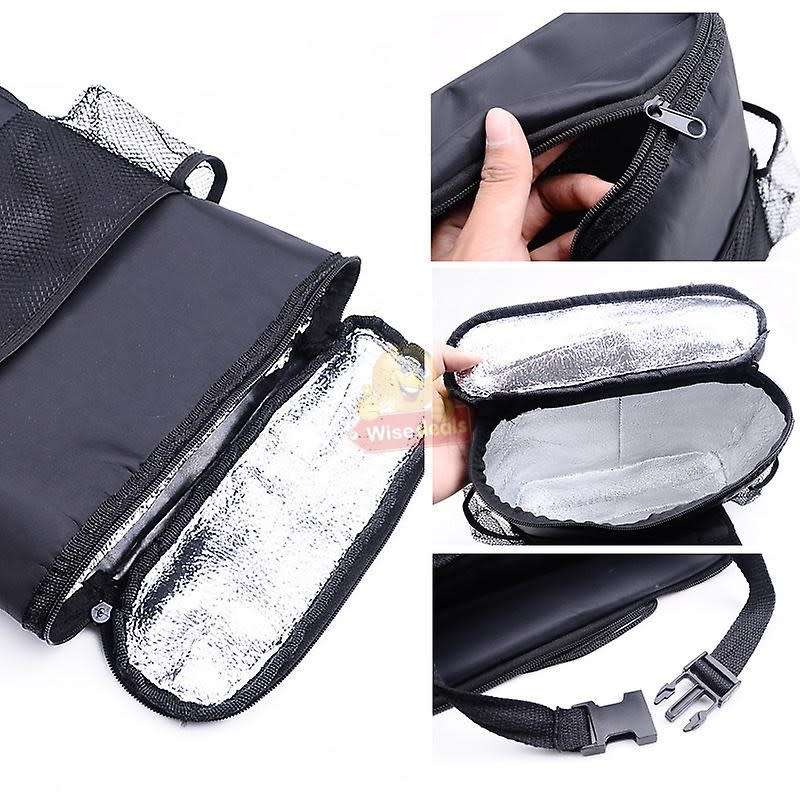 Back Seat Cooler Organizer, Waterproof with Mesh & Tissue Box Holder