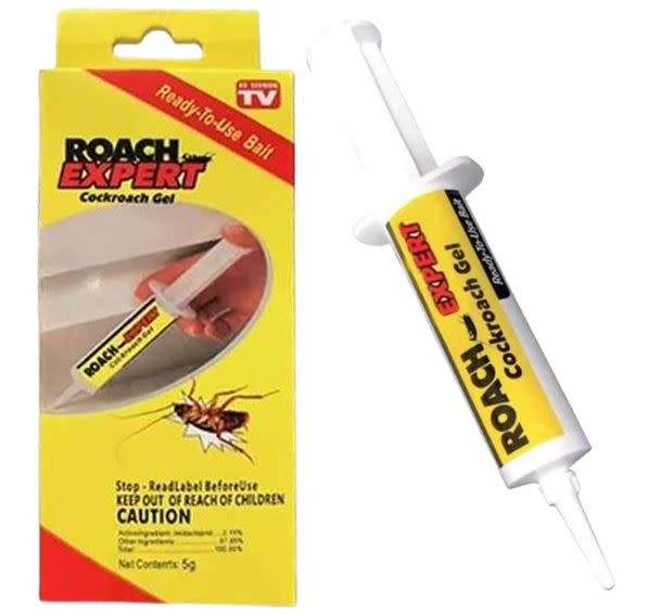 2 X Roach Expert Cockroach Gel, is a strong and wide-reaching solution to your cockroach problems!