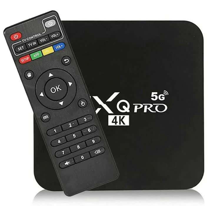 4K MXQ Pro 5G Android TV Box, Android 11.1 4G + 32G