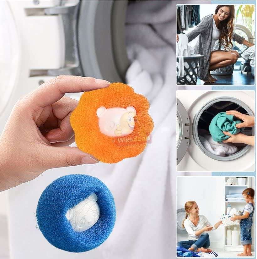 Pack of 2 Reusable Washing Machine Hair Catchers