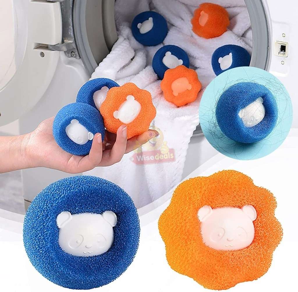 Pack of 2 Reusable Washing Machine Hair Catchers