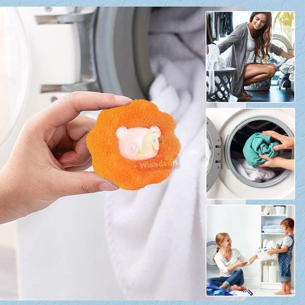 Pack of 2 Reusable Washing Machine Hair Catchers