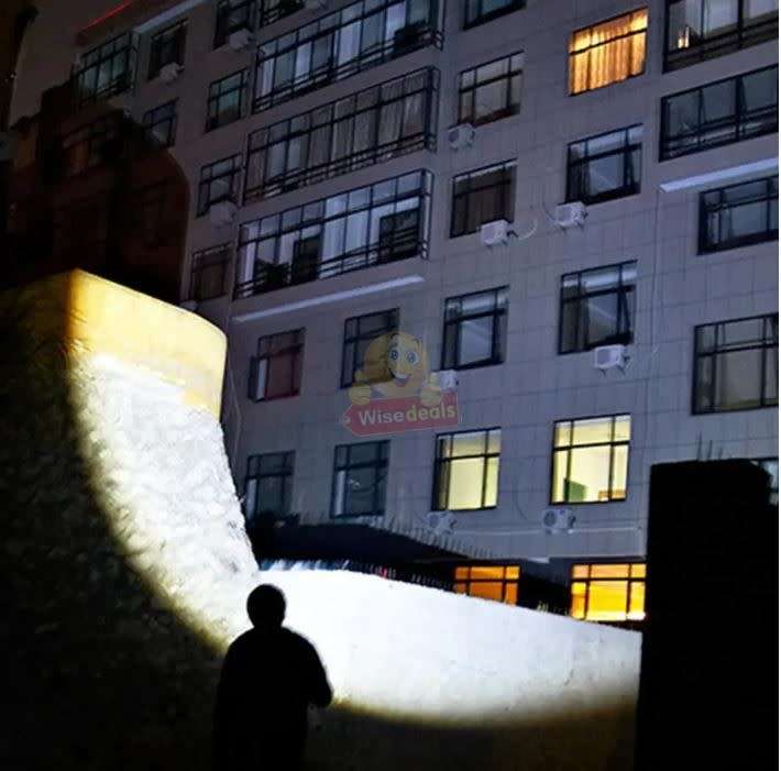 Tactical Outdoor Self-Defence LED Flashlight, Rechargeable, Waterproof, USB Charging etc.